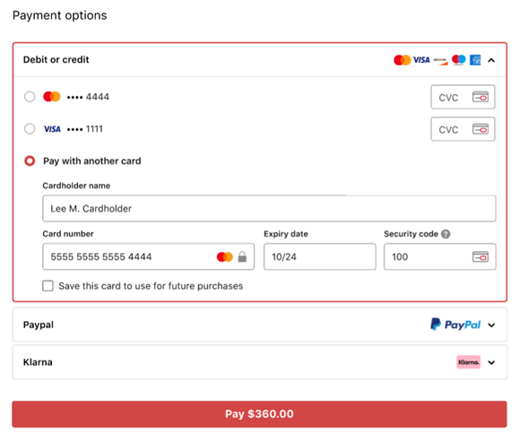 <term:checkout/> Modelo de integración de CIT